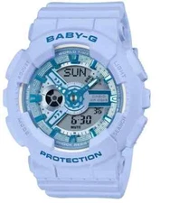 G-Shock Y2K Pastel Blue Resin Women's Watch BA110YK-2A