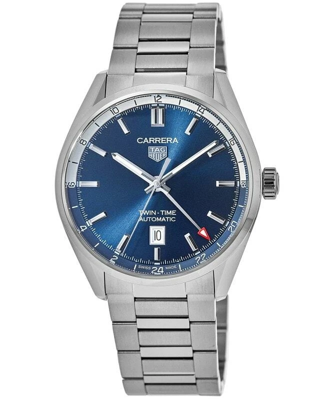 Tag heuer calibre shop 7 twin time price