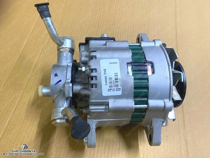 Alternador de actualización 120 amperios con bomba de vacío para Mahindra Roxor Foto 2 de 4