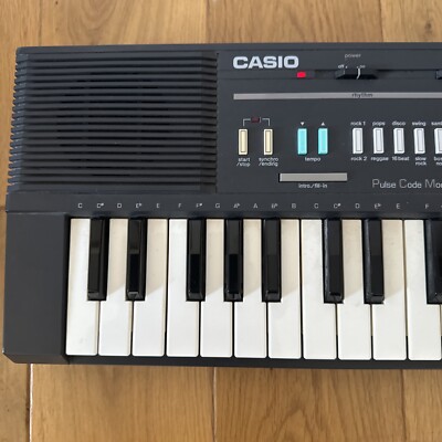Casio Casiotone MT-205 Keyboard Electronic synthesizer drum