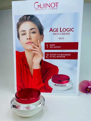 Guinot Age Logic Rich Cream 50ml / 1.6oz Brand New