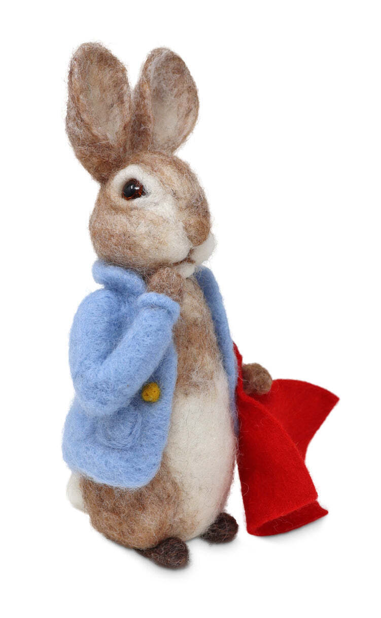 Peter Rabbit and his Pocket Handkerchief Needle Felting Kit