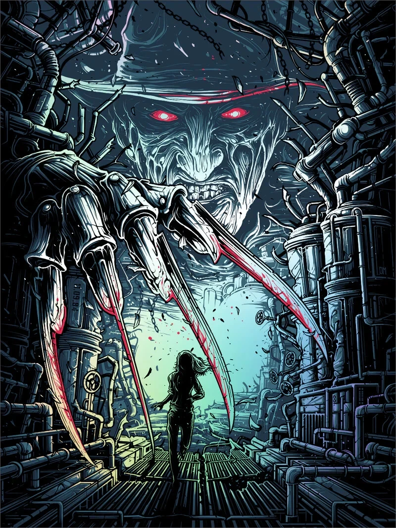 25+ Nightmare On Elm Street Poster In Art Prints for sale