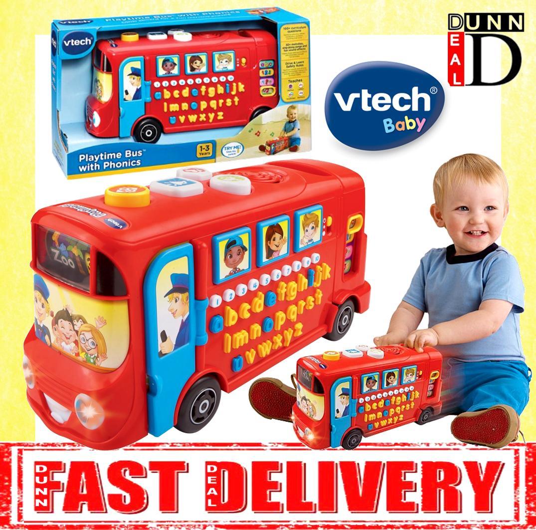 vtech alphabet learning bus
