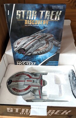 U.S.S. Shenzhou NCC-1227, Eaglemoss, Ausgabe #1 aus 2018, neuwertig, OVP