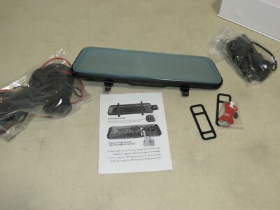Jansite 10″ Stream Media Rearview Mirror DVR | eBay