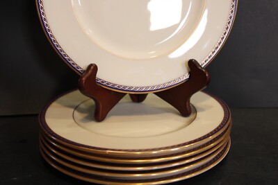 LENOX HAMILTON 6 SALAD PLATES 8 3/8