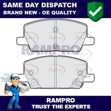 Rampro Front Brake Pads Set Fits Vauxhall Mokka 2016-2020 1.4 1.6 CDTi 42566753