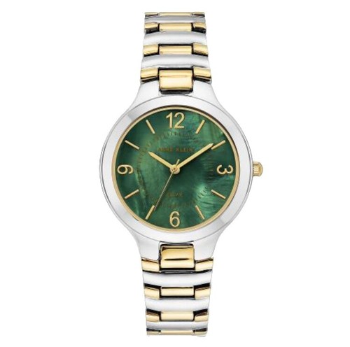 Anne Klein Womens Champagne Dial Silver-GOLD Bracelet Analog  display picture 1