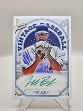 2023 Onyx Jeff Belge Green Auto /50 Rays Top 50