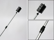 Koi Pond Algae Cleaning Brush with 70" Telescopic Pole, for Hard to Reach Areas
