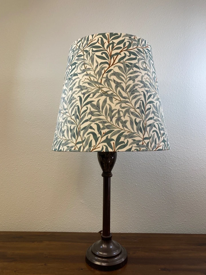 William Morris Willow Bough Green Handmade Lampshade - Image 4 of 4