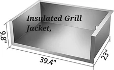 New-Vevor Insulating Jacket Gas Grill for 30-Inch Built-In Griddle 39.4"×23"