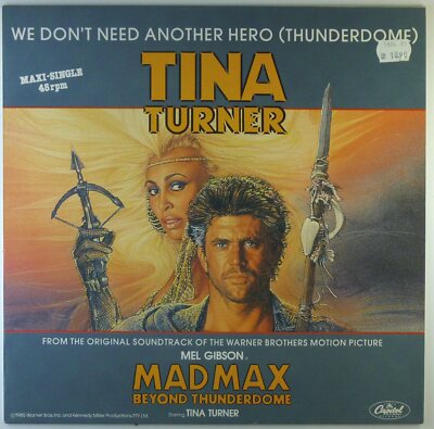12'' Maxi - Tina Turner - We Don't Need Another Hero (Thunderdome) - H1569