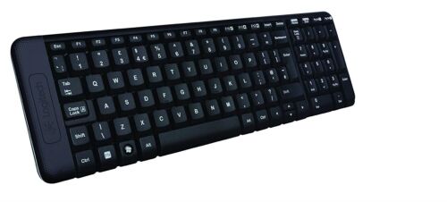Logitech K220 Wireless Keyboard - Black (English/Chinese Version) (IL/RT6-130... - Afbeelding 1 van 2