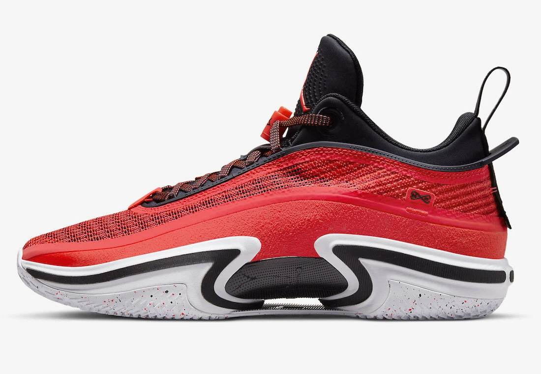 Nike Air Jordan 36 Low Infrared Mens Basketball Shoes RedBlack Colorway Size 10 Jordan 36 PF Low Infrared for Sale | Authenticity Guaranteed  main image 4