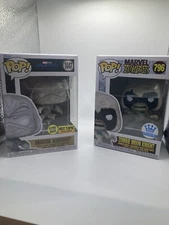 Funko Pop MOON KNIGHT #1047 Gitd HT Exclusive & zombie Moon Knight Funko Shop