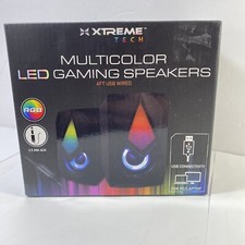 Xtreme Tech Multicolor LED Gaming Speakers