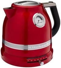 KitchenAid RKEK1522CA Kettle Candy Apple Red Pro Line Electric Kettle USED