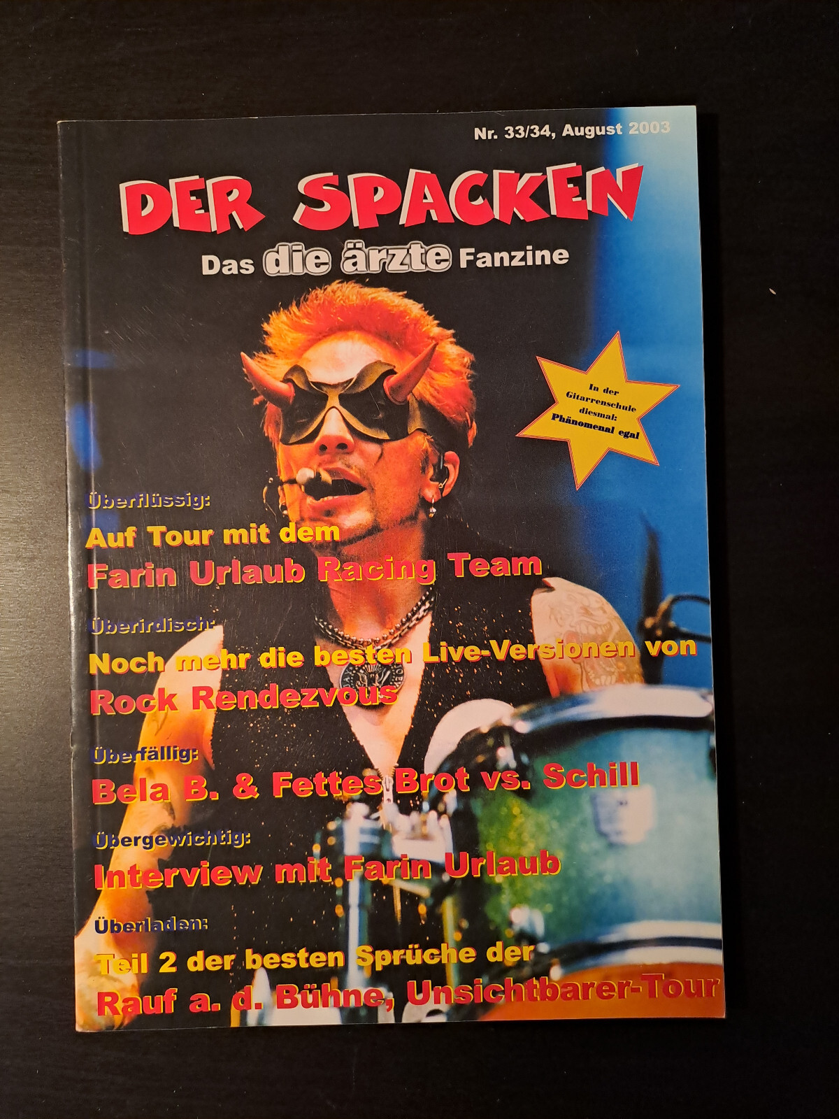 DIe Ärzte-Fanzine - Der Spacken Nr. 33/34 August 2003 RAR | eBay.de