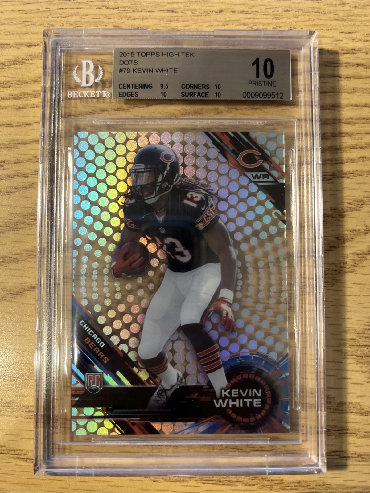 Kevin White Topps High Tek #79 Pipes