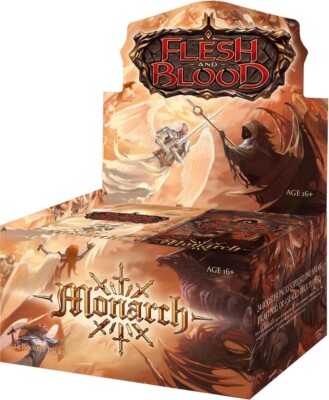 FLESH and BLOOD: MONARCH Booster Box FIRST Edition-FACTORY SEALED