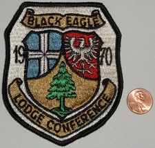 TRANSATLANTIC COUNCIL OA 482 BLACK EAGLE CONFERENCE 1970 GERMANY POCKET PATCH 4"