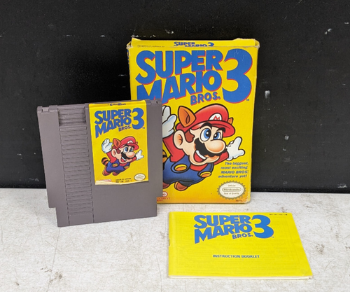 Nintendo NES Super Mario Bros. 3 (CIB, 1990)
