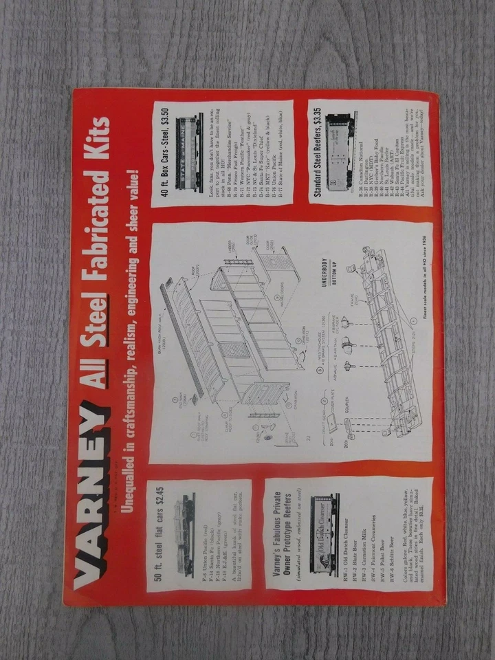 Model Railroader FEB 1956 Vol. 23 No. 2 Trains Hobbies Mancave Vintage Magazine - Image 2 of 4