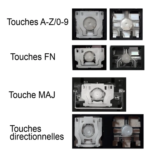 Touche de Clavier Français pour HP Omen 15-CE / 17-AN