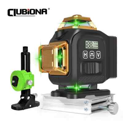 16-Line 4D Laser Level with 360° Rotation, High-Precision Vertical&Horizontal
