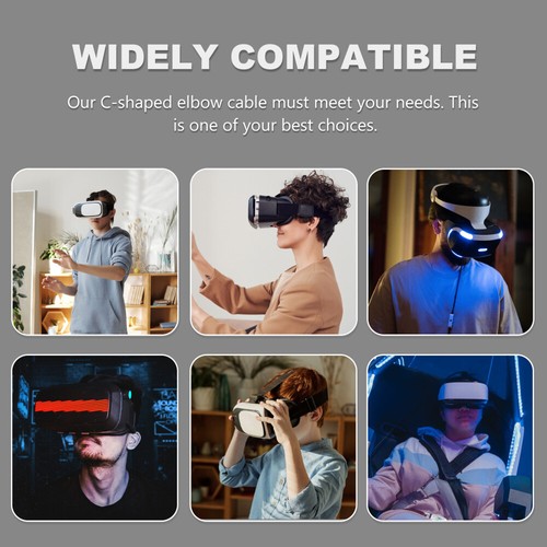 Câble De Données Du Casque VR Charge Rapide USB Chargement Vers Type - Zdjęcie 3 z 12