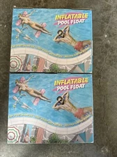 2 UNITS- INFLATABLE POOL FLOAT. Easy Use. Portable. Multiple Floating OPTI