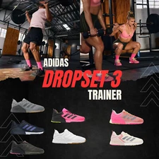 adidas Dropset 3 Trainer / W Men Women Cross Training Workout Gym Shoes Pick 1