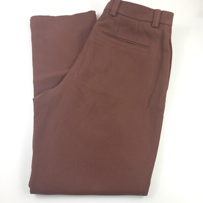 $595 Nanushka Jun Pants in Rust Copper Brown Mens Size 34 X 32