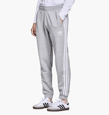 grey adidas joggers men