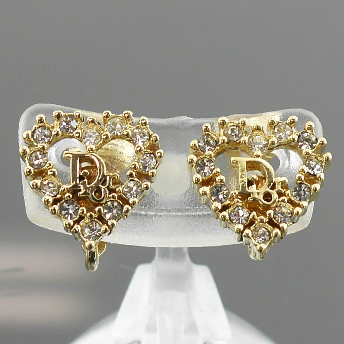 Dior cheap earrings heart