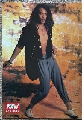 DAN REED - 1990 Full page UK magazine poster