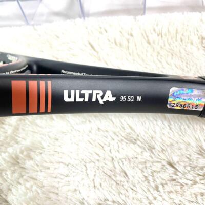 Wilson ウィルソン　ULTRA95SQ Wilson ULTRA Black Sport Hard Tennis Racket Size 95 inch