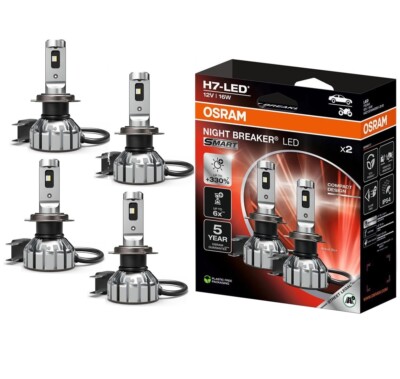 OSRAM NIGHT BREAKER H7 Gen3 LED Set für Opel Movano 2021+ Abblendlicht Fernlicht