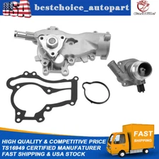 Water Pump W/Thermostat Kit For 2013-2017 Chevrolet Trax Sonic Buick Encore 1.4L