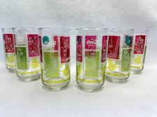 6 Coca-Cola Things Go Better with Coke Drinking Glasses Tumblers 5 1/2"