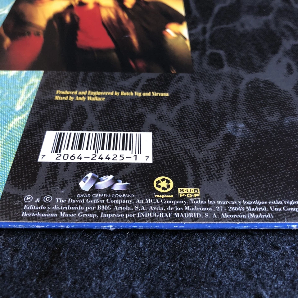Nirvana Nevermind · Lp · 1991, foto 4 de 5