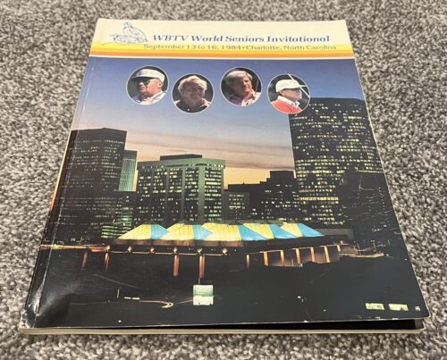 WBTV World Seniors Invitational ‘84 Multi Golfer Autographed Signed Golf Program - Picture 3 of 12