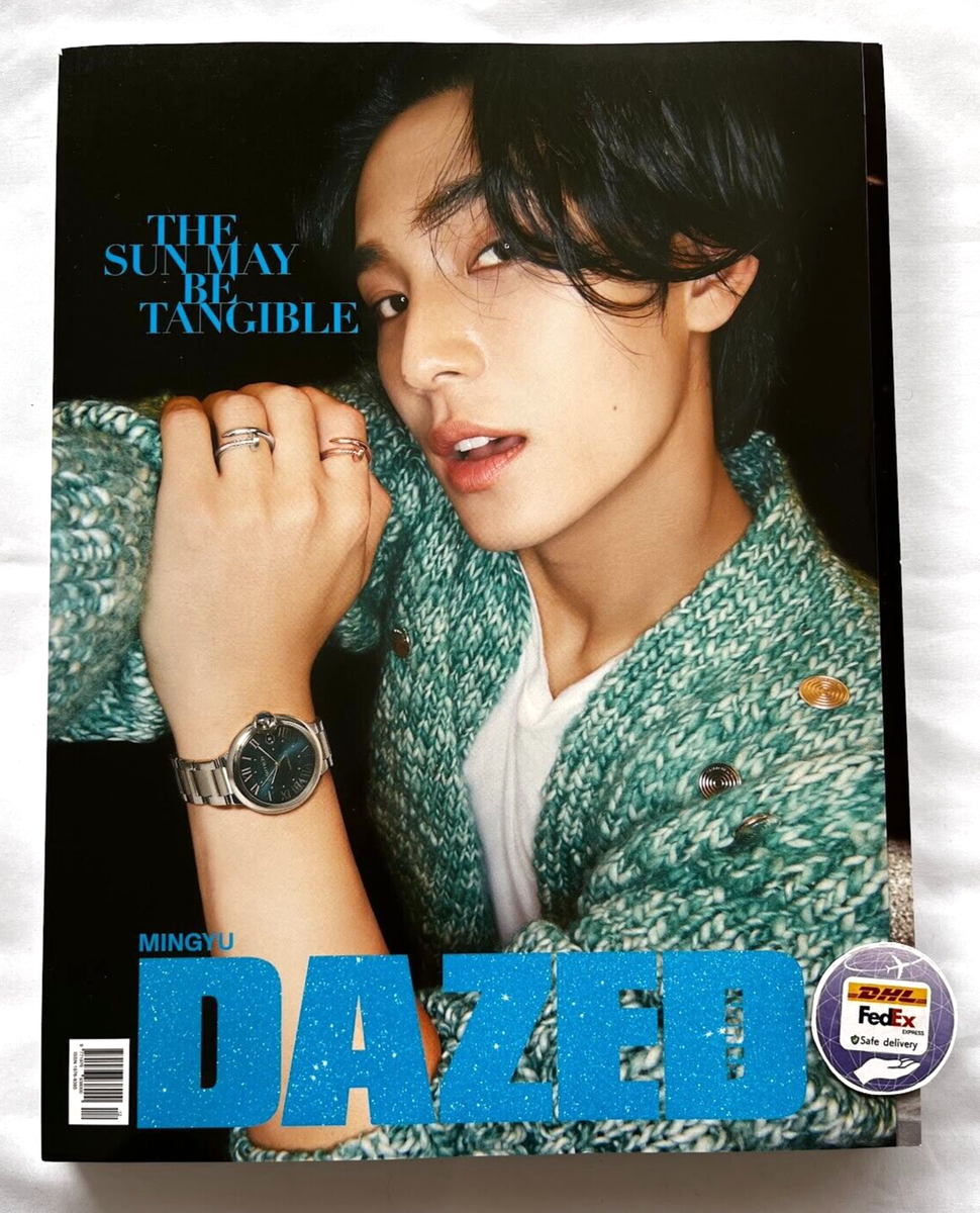 dazed korea ミンギュ mingyu SEVENTEEN MINGYU Cover DAZED & CONFUSED KOREA Magazine Book