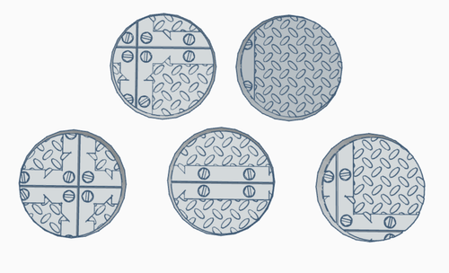 Industrial round Bases Various sizes slotted/unslotted Stargrave - Picture 12 of 17