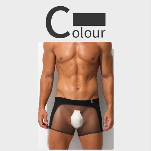 Men's Ultra-thin See Through Underwear Breathable Boxer Briefs Seamless Lingerie - Picture 20 of 24