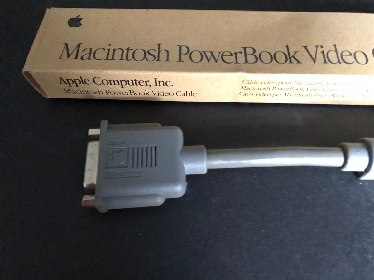 Apple＊Macintosh＊PowerBook＊Video Cable純正 Macintosh PowerBook Video Cable | Apple Wiki | Fandom