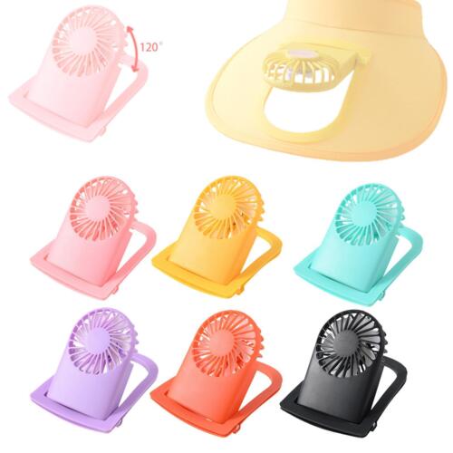 Portable Small Fan, Air Cooling Fan, Fan for Sun Visor Hat, Summer Cooling Fan - Picture 1 of 19