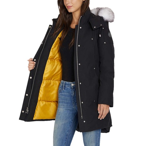 NEW HFX Ladies' Heavy Down Parka BLACK , Size M - Picture 3 of 9